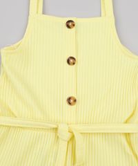 Macacao-Infantil-Pantacourt-com-Botoes-e-Faixa-para-Amarrar-Alca-Fina-Amarelo-9748607-Amarelo_3