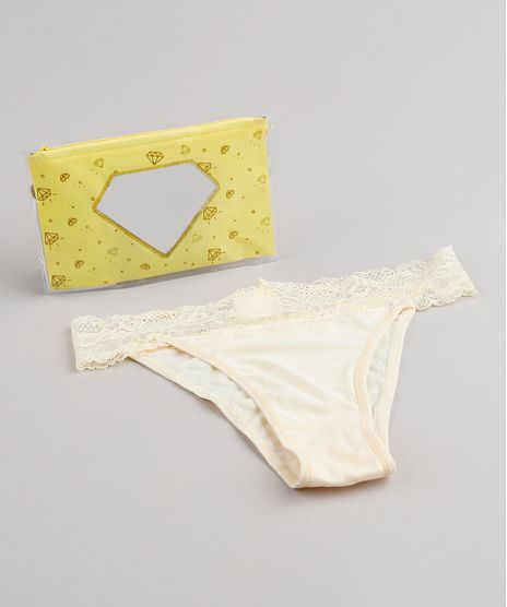 Calcinha-Biquini-com-Renda---Necessaire-Amarela-9642277-Amarelo_1
