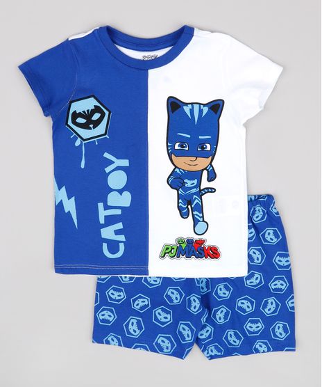 Pijama-Infantil-PJ-Masks-Menino-Gato-Manga-Curta-Azul-Royal-9844867-Azul_Royal_1