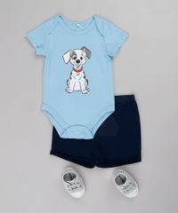Body-Infantil-101-Dalmata-Manga-Curta-Azul-9685274-Azul_3