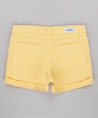 Short-de-Sarja-Infantil-Barra-Dobrada-Amarelo-Claro-9741610-Amarelo_Claro_2
