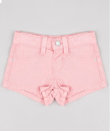 Short-de-Sarja-Infantil-Estampado-de-Poa-Rosa-9727894-Rosa_1
