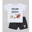 Conjunto-Infantil-O-Rei-Leao-de-Camiseta-Listrada-Branca-Manga-Curta---Bermuda-em-Moletom-Cinza-Mescla-Escuro-9704707-Cinza_Mescla_Escuro_1