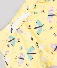 Short-Infantil-Balone-Estampado-de-Borboletas-com-Laco-Amarelo-9742264-Amarelo_4