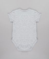 Body-Infantil-com-Patch-de-Jacare-Manga-Curta-Cinza-Mescla-Claro-9680653-Cinza_Mescla_Claro_2