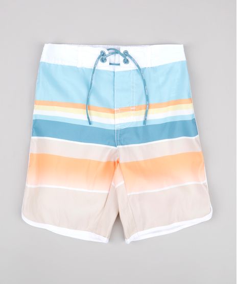 Bermuda-Surf-Infantil-Estampada-Listrada-Laranja-9667434-Laranja_1