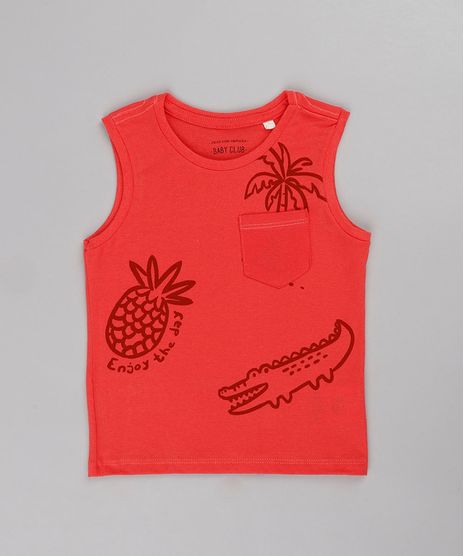 Regata-Infantil-Jacare-com-Bolso-Vermelho-9798180-Vermelho_1