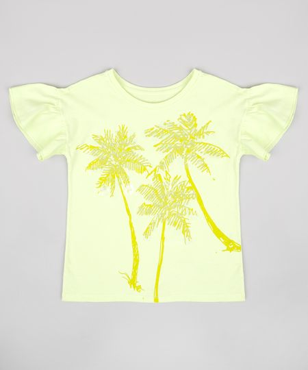 Blusa-Infantil-Coqueiros-com-Paete-Babado-na-Manga-Verde-Claro-9762725-Verde_Claro_1