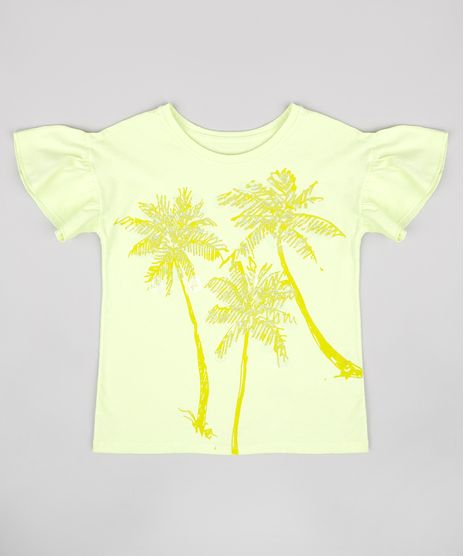 Blusa-Infantil-Coqueiros-com-Paete-Babado-na-Manga-Verde-Claro-9762725-Verde_Claro_1