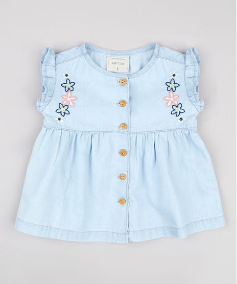 Regata-Jeans-Infantil-com-Bordado-e-Botoes-Azul-Claro-9736015-Azul_Claro_1