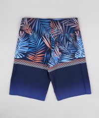 Bermuda-Surf-Infantil-Estampada-de-Folhagem-Azul-Marinho-9765347-Azul_Marinho_2