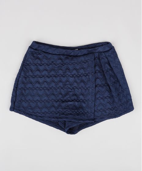 Short-Saia-Infantil-com-Textura-de-Coracao-Azul-Marinho-9787564-Azul_Marinho_1