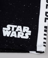 Bermuda-Infantil-em-Moletom-Star-Wars-com-Recortes--Preta-9734671-Preto_3