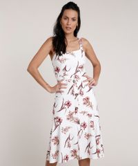 Vestido-Feminino-Midi-Estampado-Floral-com-Botoes-Alca-Media-Branco-9763356-Branco_1