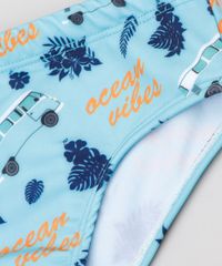 Sunga-Infantil-Slip-Estampada-de-Folhagens-Azul-9773019-Azul_3
