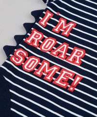 Body-Infantil-Listrado--T-m-roar-some---Manga-Curta-Azul-Marinho-9592121-Azul_Marinho_4