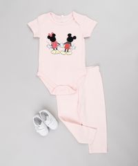 Body-Infantil-Minnie-e-Mickey-Manga-Curta-Rosa-Claro-9686031-Rosa_Claro_3