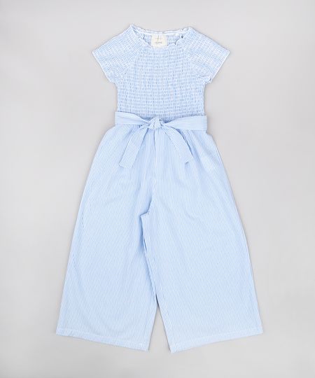 Macacao-Infantil-Pantacourt-Listrado-com-Faixa-para-Amarrar-Manga-Curta-Azul-Claro-9678262-Azul_Claro_1