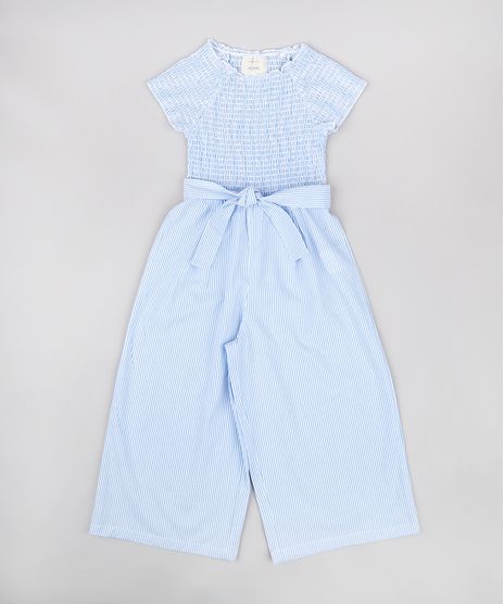 Macacao-Infantil-Pantacourt-Listrado-com-Faixa-para-Amarrar-Manga-Curta-Azul-Claro-9678262-Azul_Claro_1