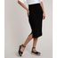 Saia-Feminina-Midi-Canelada-com-Fenda-Preta-9840589-Preto_1