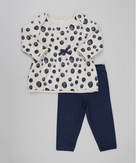 Conjunto-de-Blusa-em-Moletom-Estampada-Bege---Calca-Legging-Azul-Marinho-8466430-Azul_Marinho_1