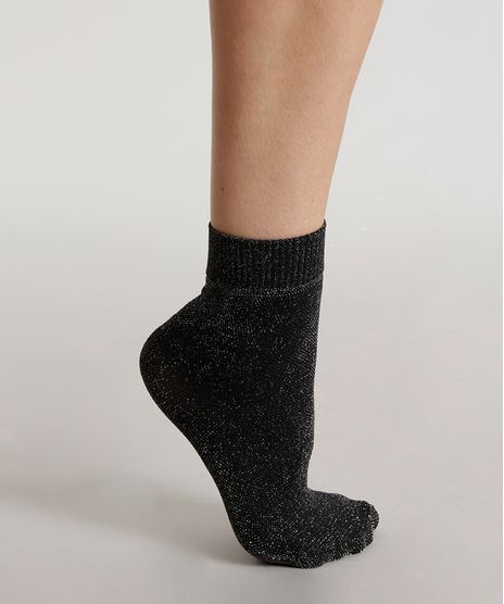 Meia-Soquete-com-Brilho-Lupo-Fio-70-Preta-8607903-Preto_1