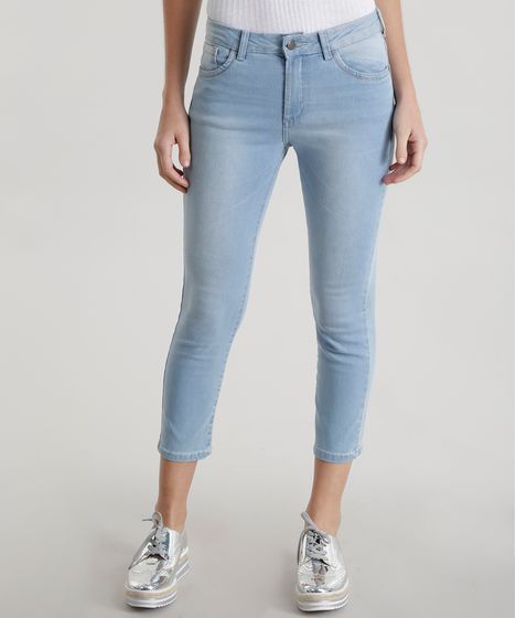 calça pescador feminina jeans