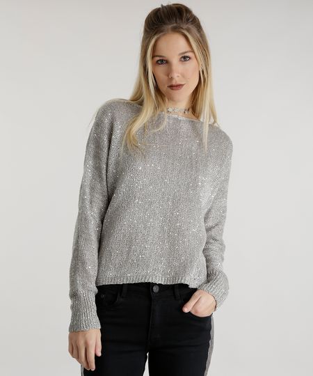 Sueter-em-Trico-com-Paete-Cinza-8496403-Cinza_1