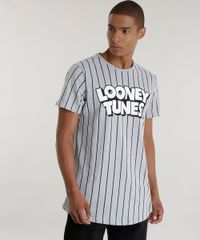 Camiseta-Longa-Listrada-Looney-Tunes-Cinza-Mescla-8560341-Cinza_Mescla_1