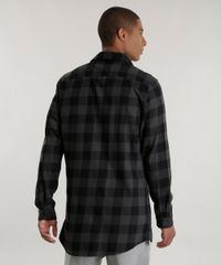 Camisa-Longa-Xadrez-em-Flanela-Chumbo-8448813-Chumbo_2