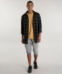 Camisa-Longa-Xadrez-em-Flanela-Chumbo-8448813-Chumbo_3