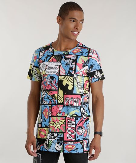 Camiseta-Estampada-DC-Comics-Azul-8586675-Azul_1 Camiseta-Estampada-DC-Comics-Azul-8586675-Azul_1