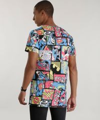 Camiseta-Estampada-DC-Comics-Azul-8586675-Azul_2