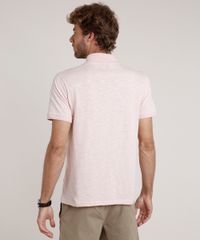 Polo-Masculina-Comfort-Fit-Flame-Manga-Curta-Rose-9824124-Rose_2