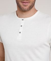 Camiseta-Masculina-Slim-Fit-com-Linho-Manga-Curta-Gola-Portuguesa-Bege-Claro-9806200-Bege_Claro_4