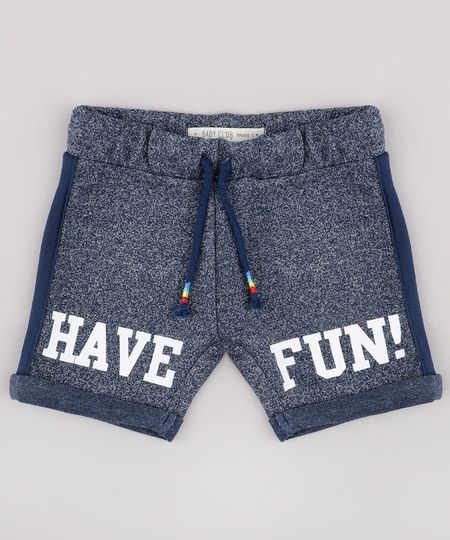 Bermuda-Infantil--Have-Fun--em-Moletom-Mescla-com-Cordao-Azul-Marinho-9678143-Azul_Marinho_1 Bermuda-Infantil--Have-Fun--em-Moletom-Mescla-com-Cordao-Azul-Marinho-9678143-Azul_Marinho_1