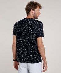Camiseta-Masculina-Estampada-de-Passaros-Manga-Curta-Gola-Careca-Azul-Marinho-9771652-Azul_Marinho_2