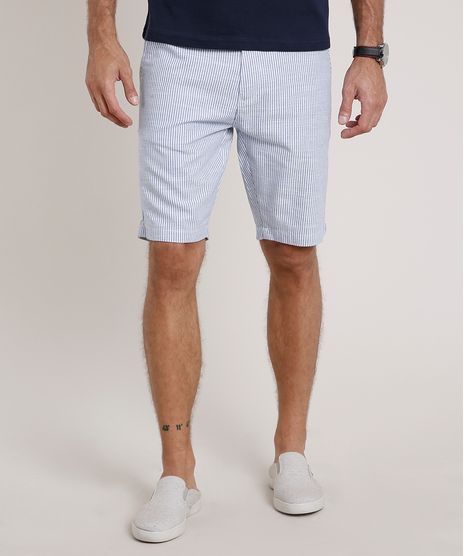 Bermuda-Masculina-Slim-Alfaiatada-Listrada-Azul-9775886-Azul_1