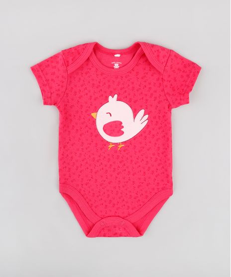 Body-Infantil-Passarinho-Estampado-Manga-Curta-Rosa-Escuro-9679735-Rosa_Escuro_1