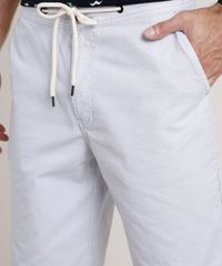 Bermuda-de-Sarja-Masculina-Reta-com-Cordao-Cinza-Claro-9773229-Cinza_Claro_2