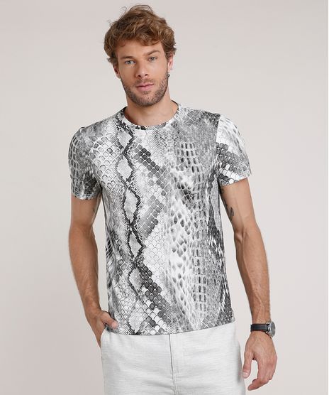 Camiseta-Masculina-Slim-Fit-Estampada-Animal-Print-Cobra-Manga-Curta-Gola-Careca-Off-White-9739543-Off_White_1