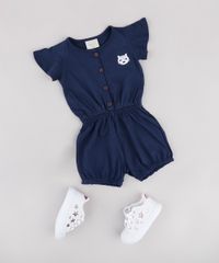 Macaquinho-Infantil-com-Botoes-e-Bordado-de-GATO-Manga-Curta-Azul-Marinho-9744279-Azul_Marinho_3