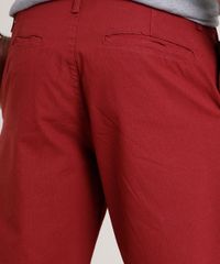 Bermuda-de-Sarja-Masculina-Estampada-Mini-Print-Vermelha-9763901-Vermelho_5