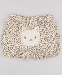 Short-Infantil-Leopardo-Estampado-Animal-Print-Bege-9677751-Bege_1