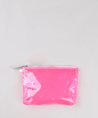 Necessaire-Feminina-Transparente-Rosa-Neon-9830378-Rosa_Neon_3