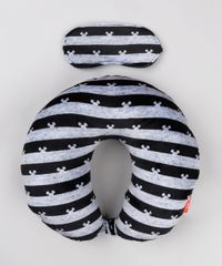 Kit-de-Apoio-de-Pescoco-Mickey-Estampado---Tapa-Olho-Cinza-Mescla-9751209-Cinza_Mescla_1