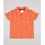 Polo-Infantil-em-Piquet-Estampado-de-Caranguejo-com-Bolso-Manga-Curta--Coral-9671650-Coral_1