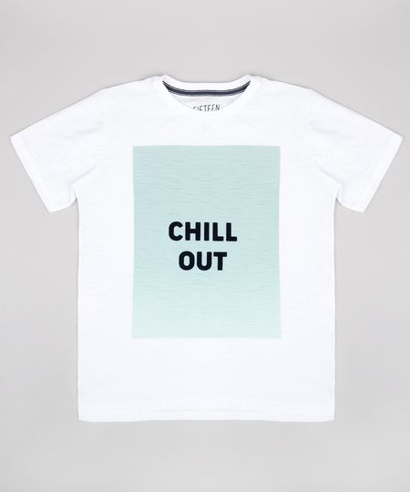 Camiseta-Infantil-Estampada--Chill-Out--Manga-Curta--Off-White-9754736-Off_White_1