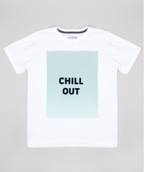 Camiseta-Infantil-Estampada--Chill-Out--Manga-Curta--Off-White-9754736-Off_White_1
