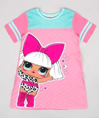 Camisola-Infantil-Lol-Surprise-Manga-Curta---Tapa-Olho--Rosa-9762296-Rosa_2